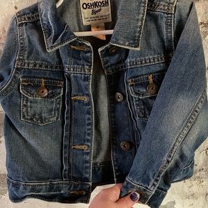 Oshkosh denim jacket size 4t